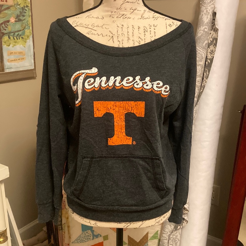 Tennessee Power ‘T’ boatneck sweatshirt. Size small.